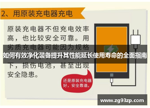 如何有效净化装备提升其性能延长使用寿命的全面指南