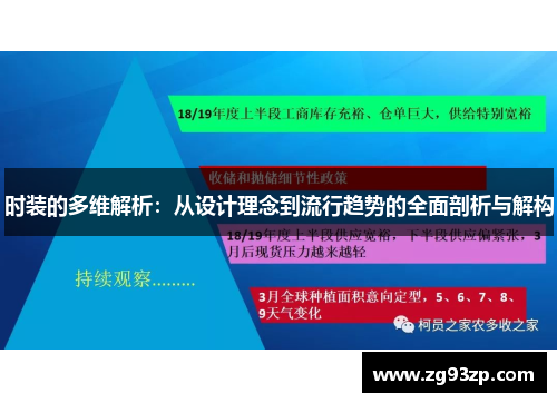 时装的多维解析：从设计理念到流行趋势的全面剖析与解构